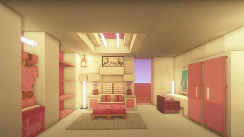 The 8 Best Minecraft Bedroom Ideas, How To Make A Nice Bed In Minecraft