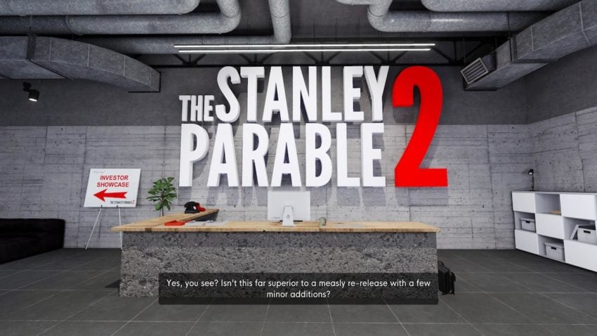 The Stanley Parable 2 logo.