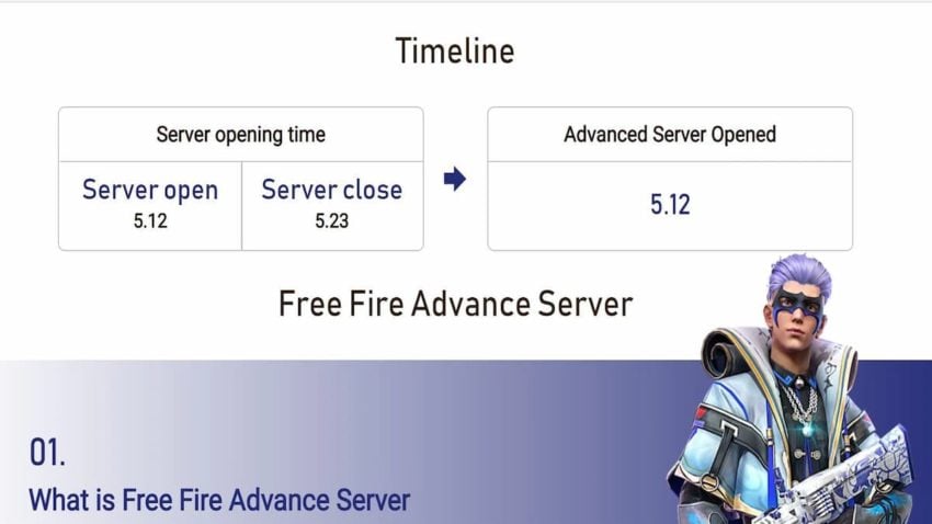 Free Fire OB34 Advance Server Release Date